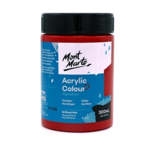 Brilliant Red Acrylic Paint