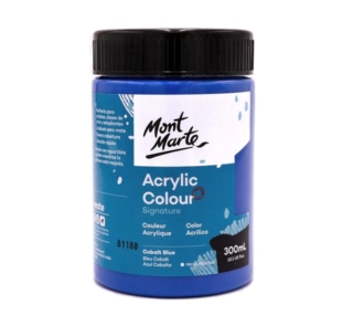 Cobalt-Blue Acrylic Paint