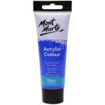 Cobalt blue acrylic tube