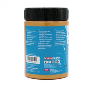 Gold Acrylic 300mls 2