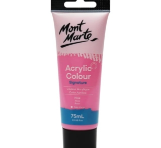 Pink Acrylic paint tube