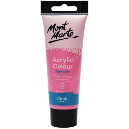Pink Acrylic paint tube