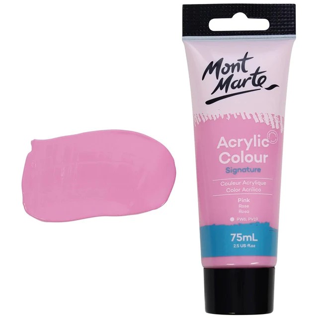 Pink acrylic 75mls 3