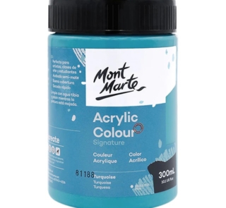 Turquoise Acrylic Paint