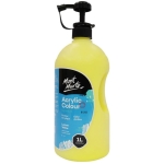 Acrylic Paint 1L Bottle - Lemon Yellow