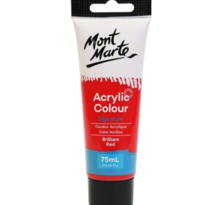 brilliant Red Acrylic 75mls 1