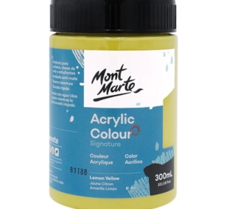 Lemon Yellow Acrylic Paint