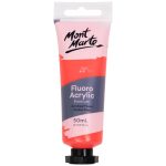 Fluoro Red Acrylic Tube