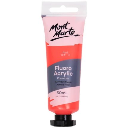 Fluoro Red Acrylic Tube
