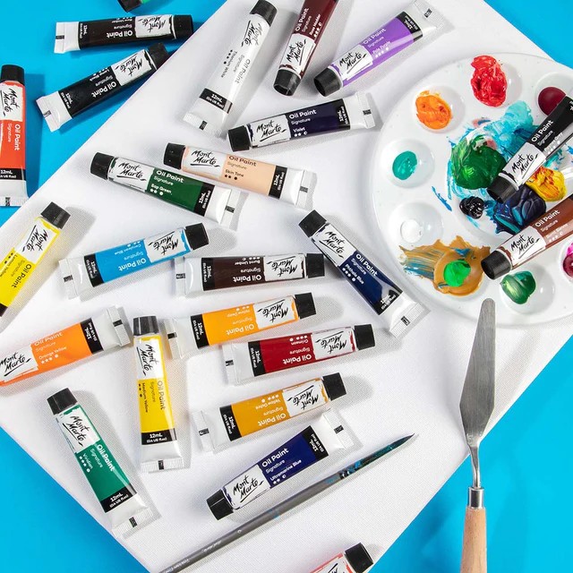 Oil paint set 24 9