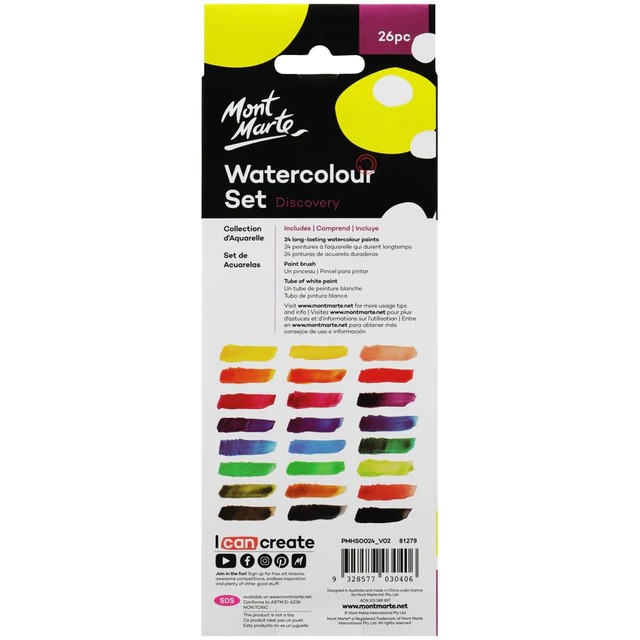 Watercolour paints set 2