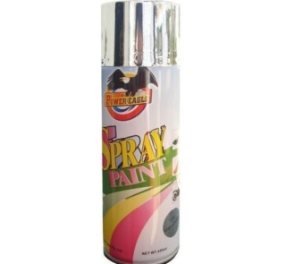 silver chrome spray paint