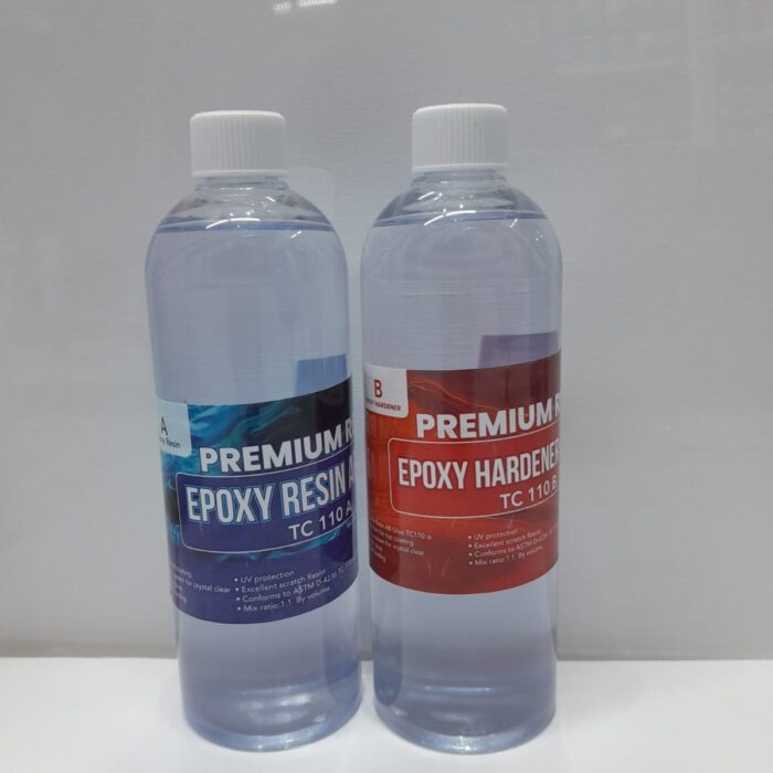 premium epoxy resin and hardener 1kg image 2