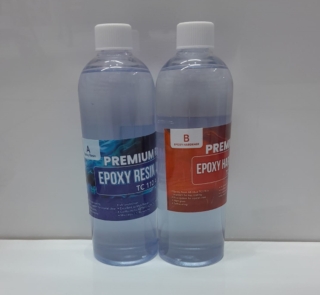 premium epoxy resin and hardener 500g image 2