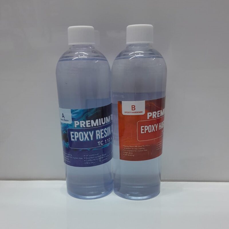 premium epoxy resin and hardener 500g image 2