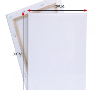 20cm by 30cm canvas board image 23