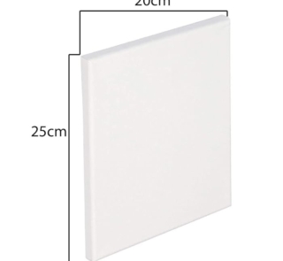 20cm x 25cm canvas image 1