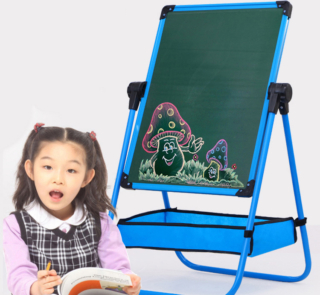 Blue kids drawing board