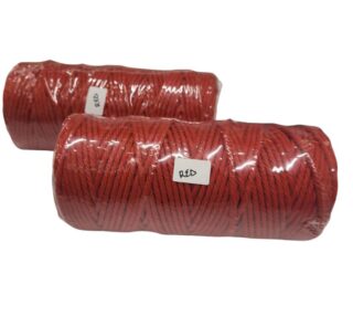 Macrame 5mm Red image 2