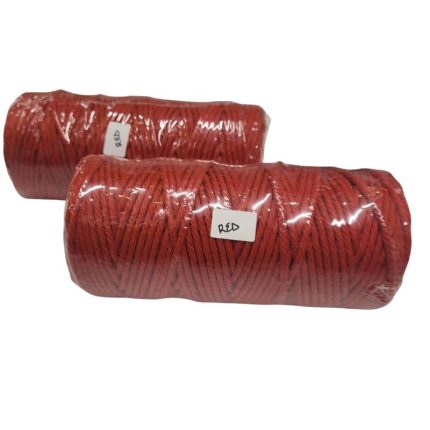 Macrame Rope 5mm*100m- Red