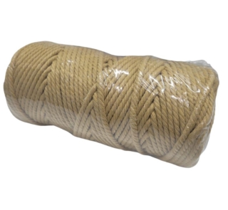 Macrame 5mm khaki image 1