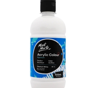 Titanium White Acrylic Paint