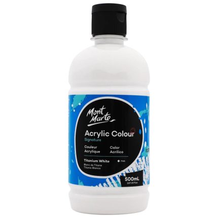 Titanium White Acrylic Paint