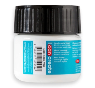 Mont Marte Acrylic Colour Paint Signature 100ml Tub TitaniumWhite picture 3