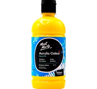 Medium Yellow Acrylic Paint