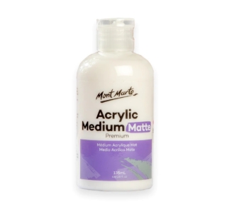 Mont Marte Acrylic Medium Matte Premium 135ml MAMD0002 V02 F
