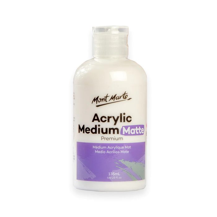 Mont Marte Acrylic Medium Matte Premium 135ml MAMD0002 V02 F