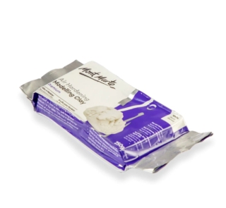Mont Marte Air Hardening Modelling Clay Premium 250g 8.8oz White MMSP0030 Angle