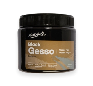 Mont Marte Black Gesso Premium 500ml 1