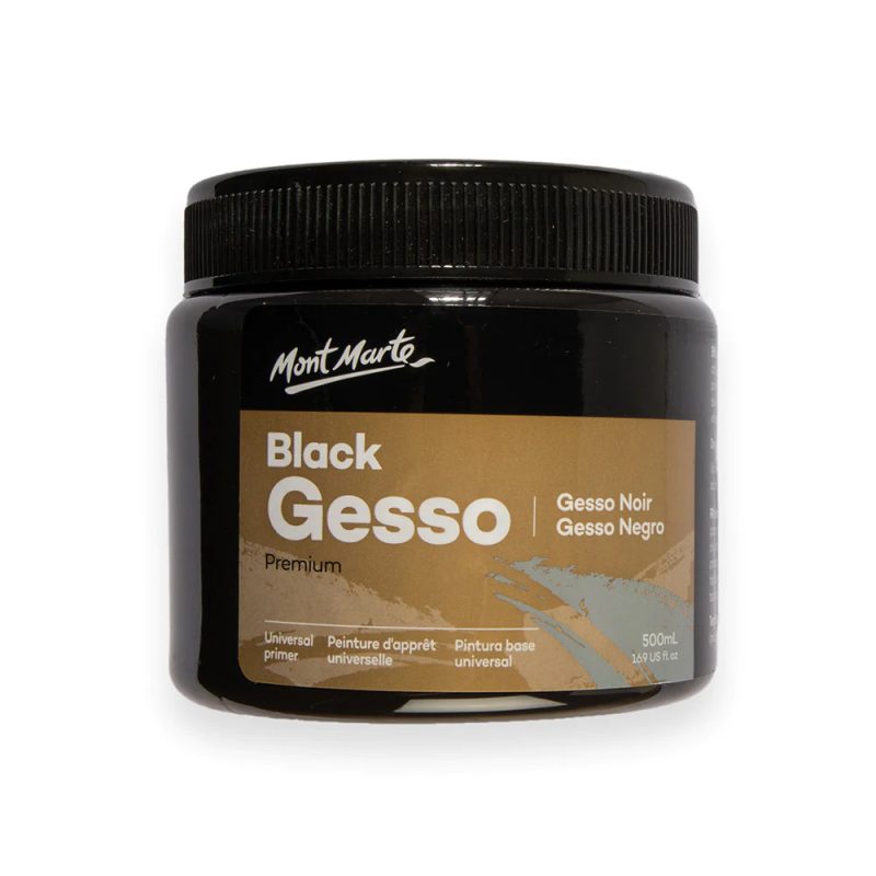 Mont Marte Black Gesso Premium 500ml 1