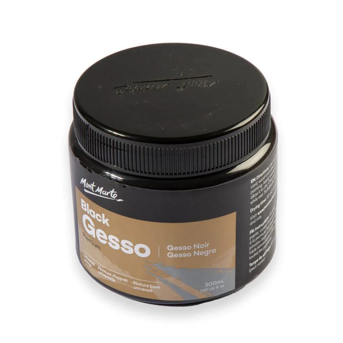 Mont Marte Black Gesso Premium 500ml 3