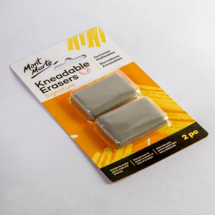 Mont Marte Kneadable Erasers Signature 2pc MAXX0004 V02 Angle