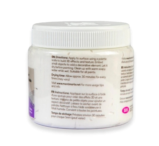 Mont Marte Modelling Paste Premium 500ml 16.9oz MPA0041 V04 B