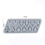 XCJW304 Earring Pendant Silicone Mold