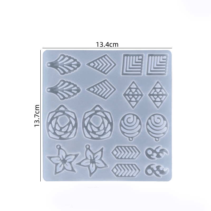 XCJW308 Earring Set Silicone Mold 