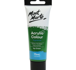 acrylic colour paint signature 75ml 2 54oz sap green picture 1