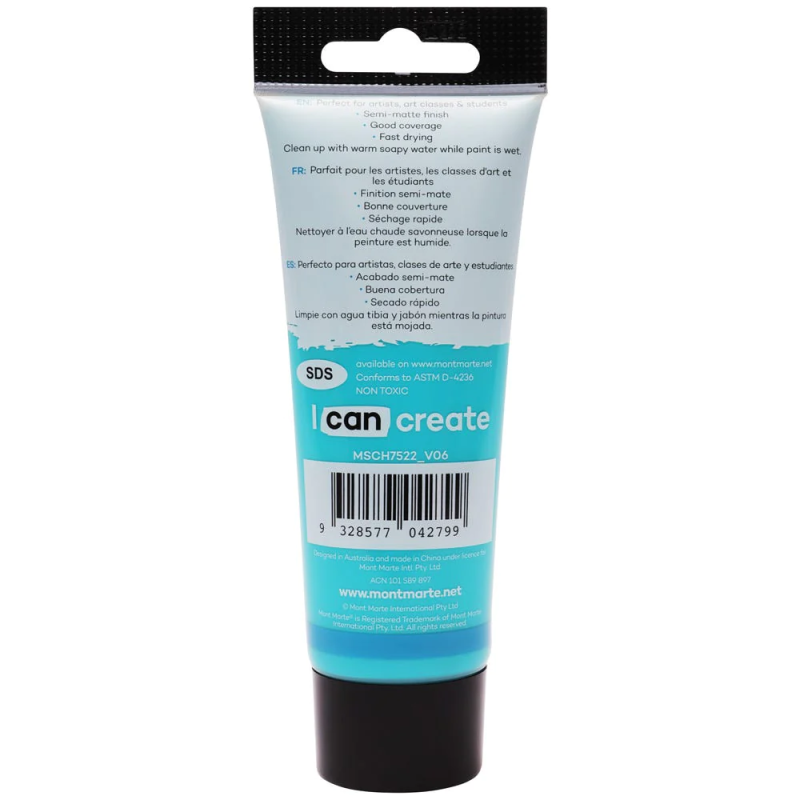 acrylic colour paint signature 75ml 2 54oz turquoise picture 2