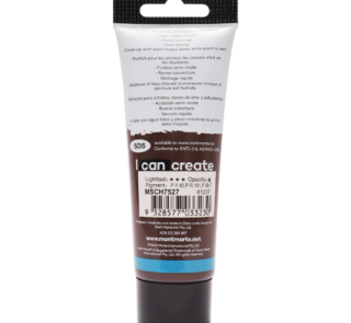 acrylic colour paint signature 75ml burnt umber picture 2
