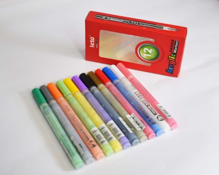 Acrylic Markers 12pcs