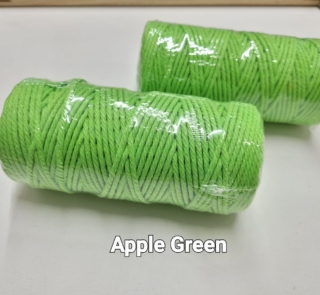 apple green macrame rope 3mm image