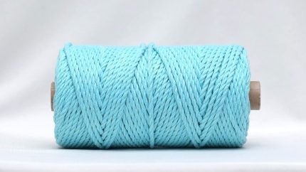 Macrame Rope 3mm*100m-Aqua Blue