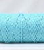 aqua blue macrame rope 3mm image 1