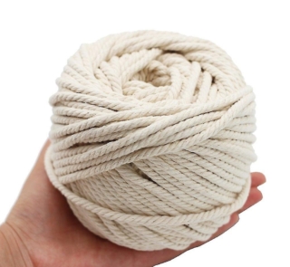 beige 5mm macrame rope