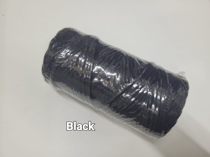 black macrame rope 5mm image 2