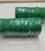 emerald green macrame rope 3mm image 1