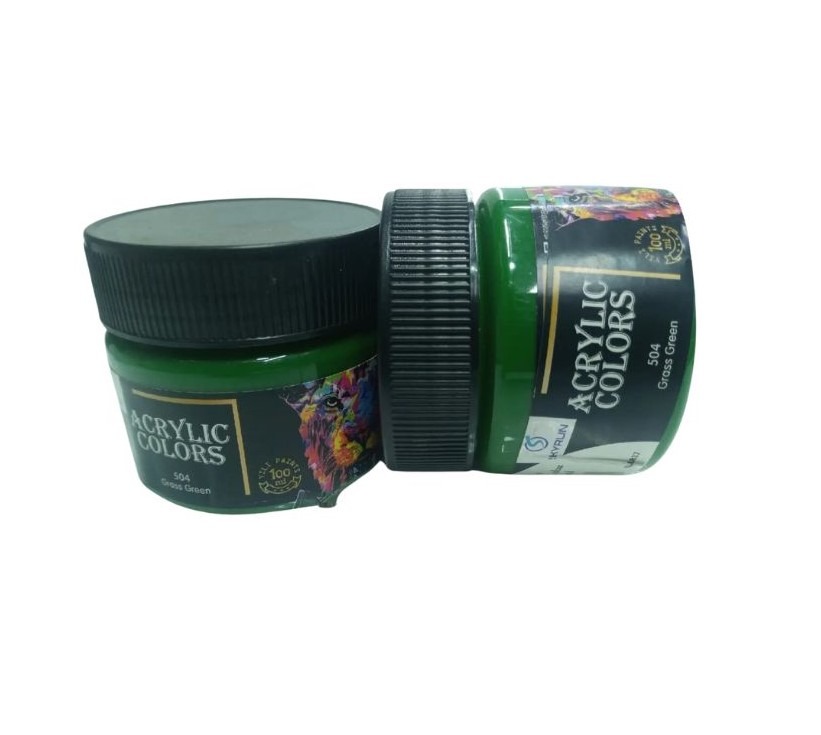 Grass Green Acrylic Paint
